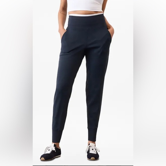 Athleta Athletic Pants Women’s XS Blue Purple Gray Cruiser Jogger High Waisted - Picture 1 of 9